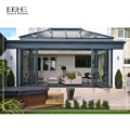 Latest Design Prefab Glass Garden House Sunroom with aluminum extrusion profile
